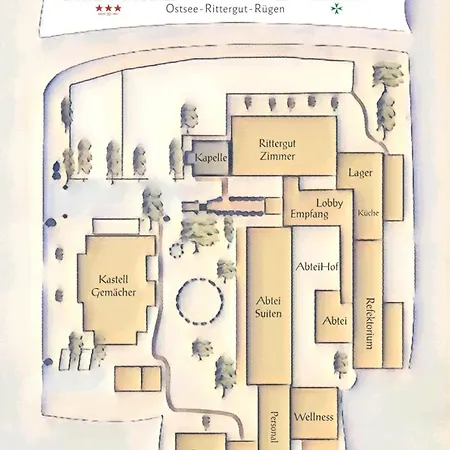 Ostsee-rittergut-ruegen Mit Binzhotel & Ordenskapelle & Romantikgut 3* Binz